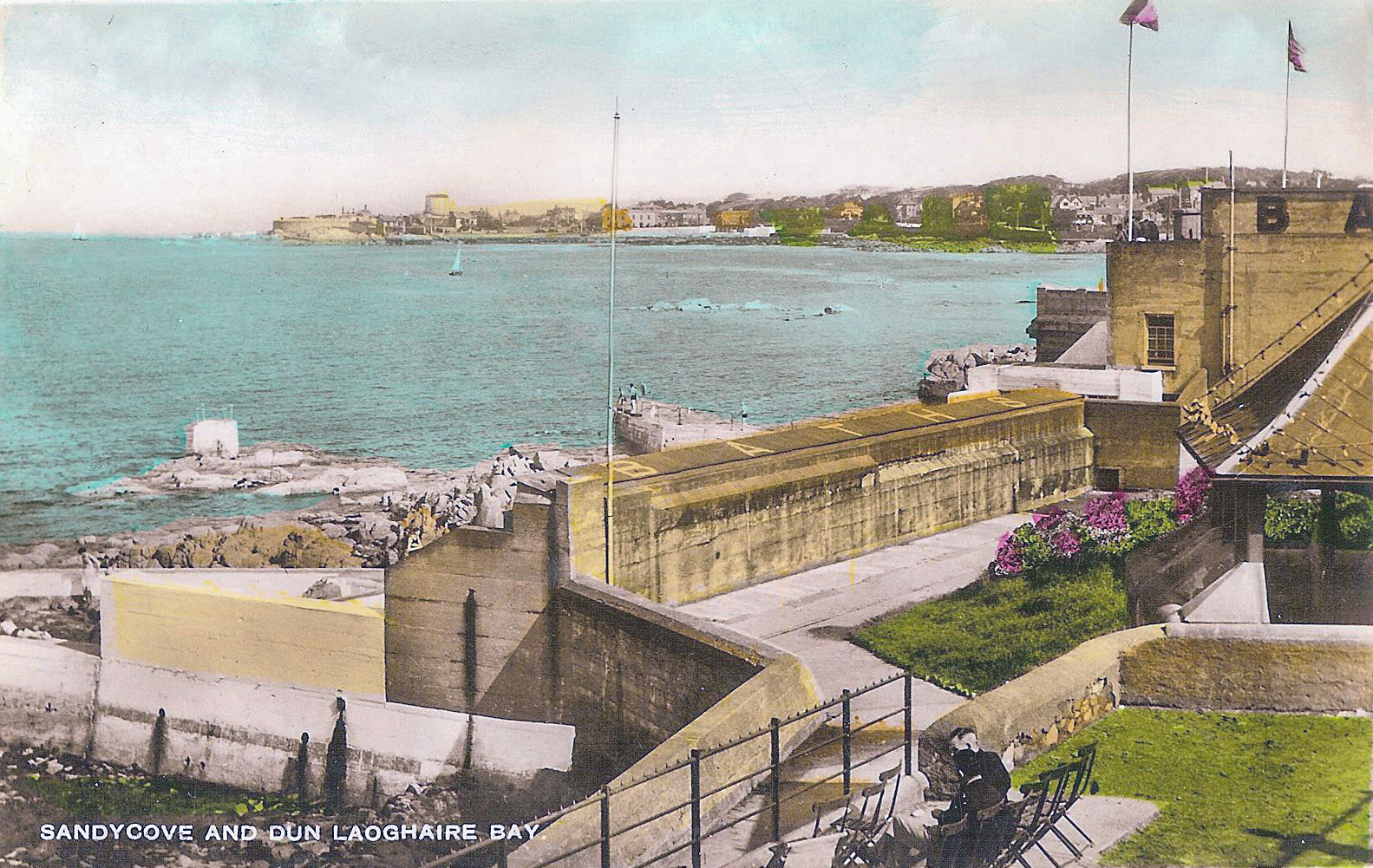 Dun Laoghaire Baths Old Postcards