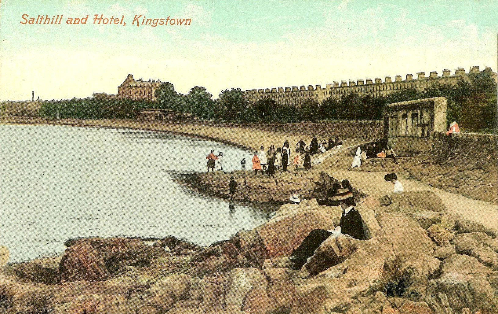 Dun Laoghaire Local Areas Old Postcards