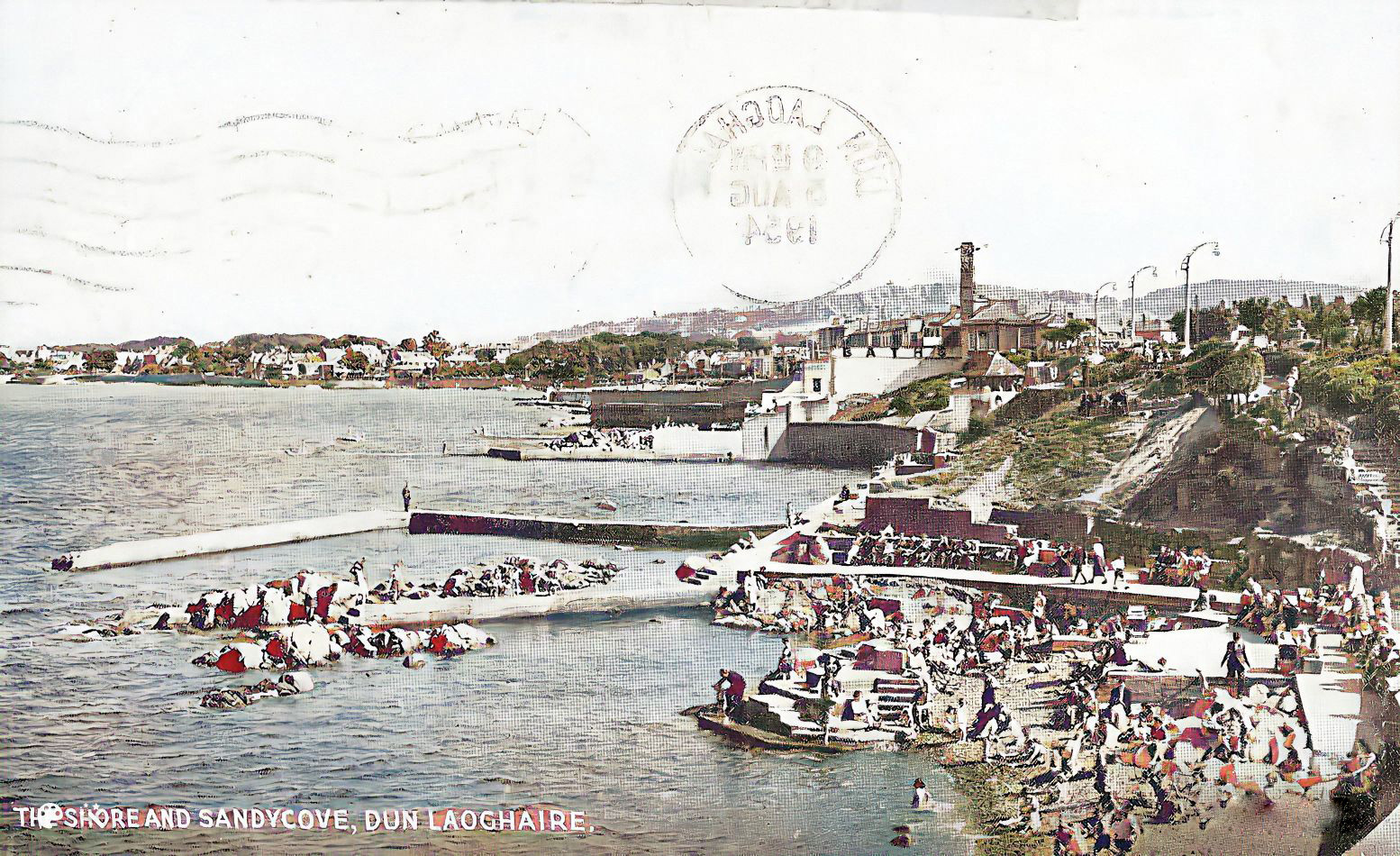 Dun Laoghaire Local Areas Old Postcards