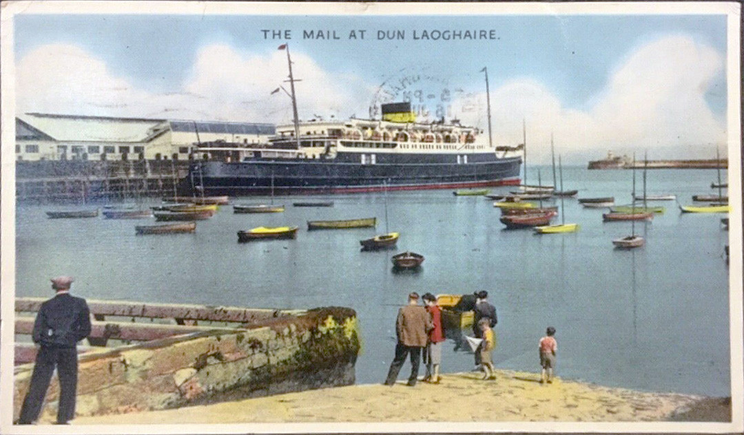 Dun Laoghaire Harbour Old Postcards