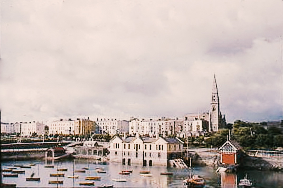 Dun Laoghaire Harbour Old Postcards