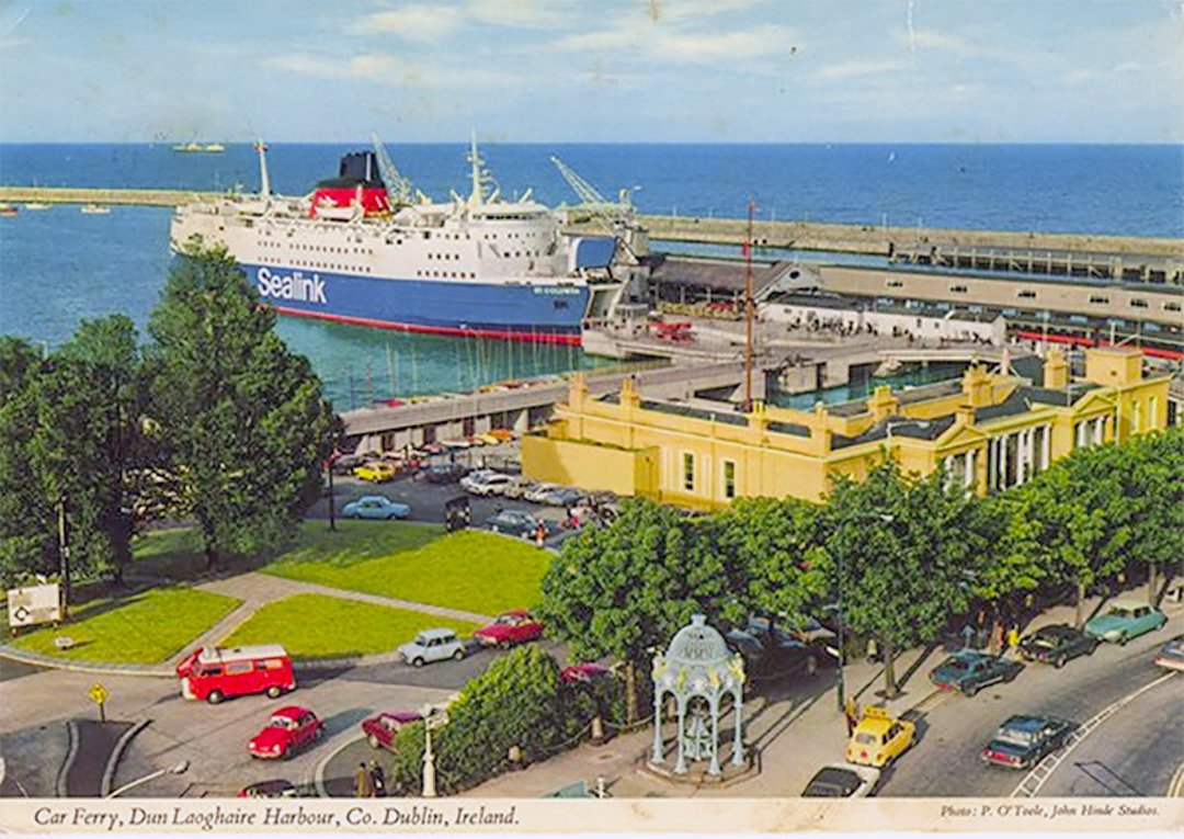 Dun Laoghaire Harbour Old Postcards